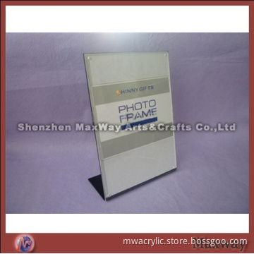 Clear Desk Top Hot Selling Acrylic Photo/Picture Frame